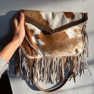 Cow print Myra bag!